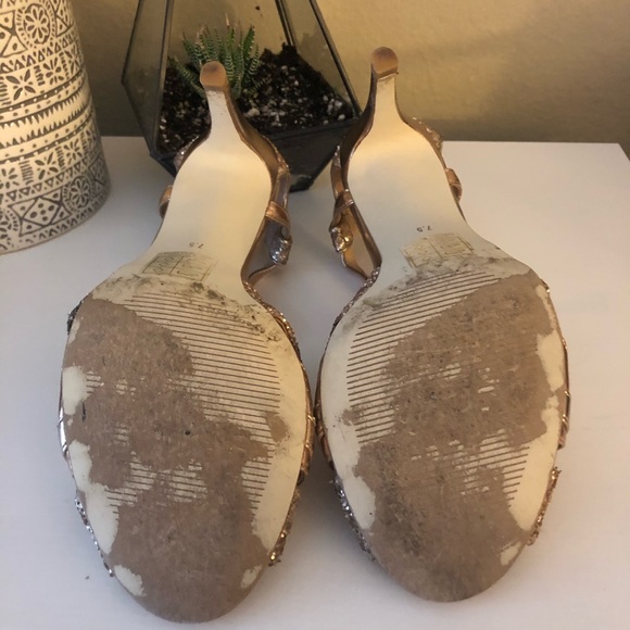 🌟EUC🌟Billy Ella Rose Gold Heels - Picture 5 of 6
